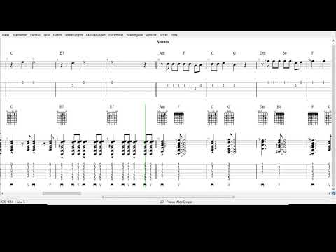 Alice Cooper - Poison - Tabs