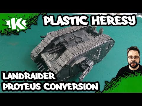 All Plastic Landraider Proteus Conversion - Horus Heresy
