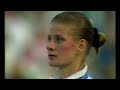 Medal Ceremony Anna Biryukova 1994 Russian Anthem 94 European Athletics Championships