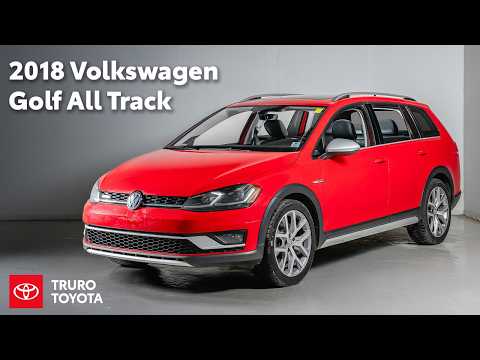 2018 Volkswagen Golf Alltrack DSG in Red for sale at Truro Toyota in Truro, NS