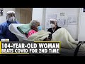 104 Year Old Woman Beats COVID 19 For Second Time In 9 Months Carmen Hernandez Columbia English