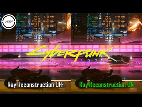 Cyberpunk 2077 Patch 2.0 DLSS 3.5 Ray Reconstruction | Benchmark and Image Quality Comparison
