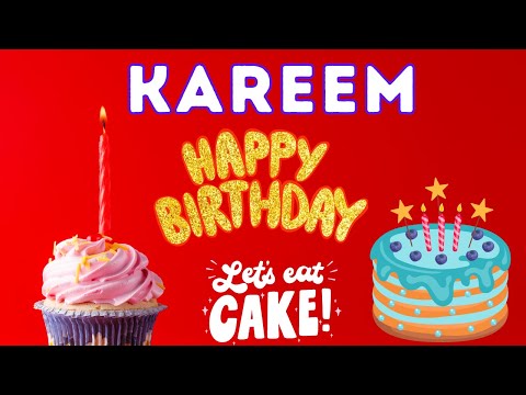 Happy Birthday Kareem, Birthday of Kareem, Best Birthday Wishes, hbd