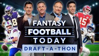 Last Chance Draft Prep: 3 Hours for St. Jude w/ Industry EXPERTS Fantasy Football Today Draft-a-Thon