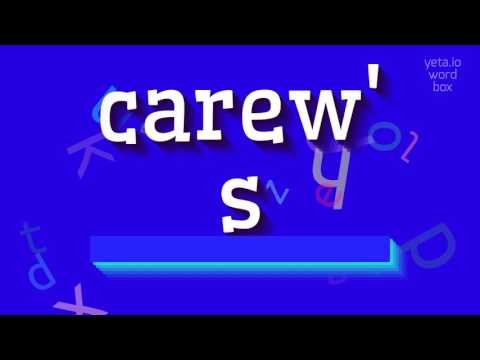 How to say "carew's"! (High Quality Voices)