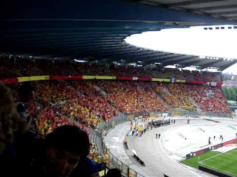 KV Mechelen Supporters op de bekerfinale KV Mechelen - Racing Genk 23 mei 2009
