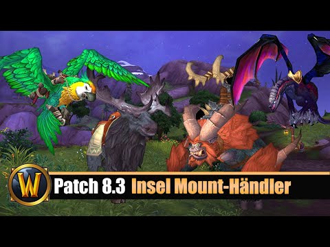 Patch 8.3 (PTR): Insel Mount-Händler & weitere Insel Items