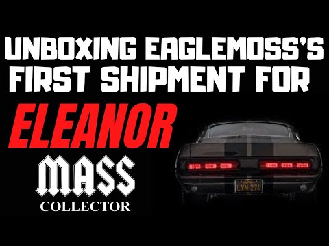 ELEANOR BUILD UNBOXING: FIRST SHIPMENT FROM EAGLEMOSS FOR THE 1:8 SCALE 1967 MUSTANG ELEANOR.