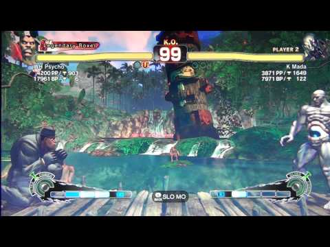 SSF4 AE Ranked Match - WH Psycho (Balrog) Vs K Mada AKA Latif (Seth)
