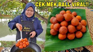 Download lagu CEK MEK BALL GULA MERAH VIRAL❗ tips goreng tak pecah & tak lembik mp3