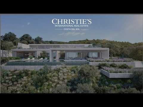 Incredible new eco-friendly architectural project villa in Sotogrande