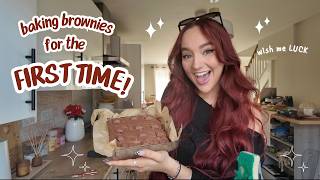 trying to bake brownies.. for the first time🫪
