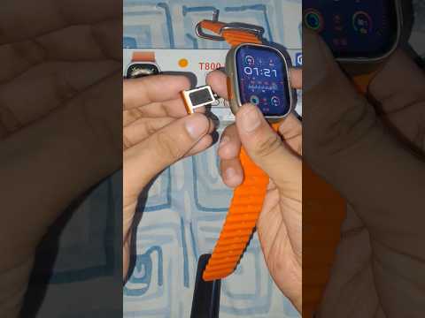 How to insert sim card a in T800 ultra smart watch ✅️ #video #videoviral #smartwatch
