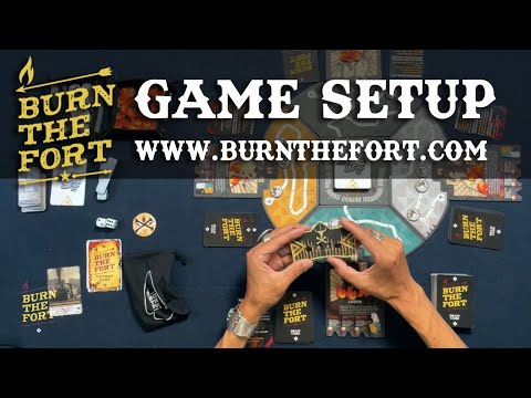 Burn the Fort Board Game Setup Video