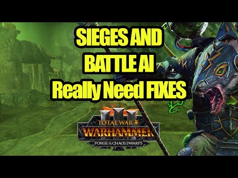 Sieges AND AI REALLY Need Some Fixes And This Is Why - Total War Warhammer 3