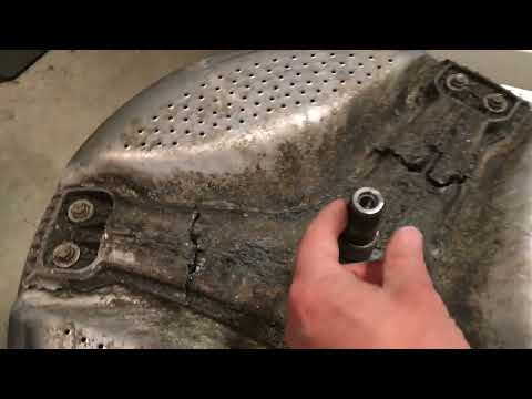 Broken LG washer drum spider
