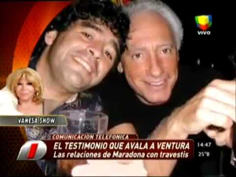 Vanessa Show confirmó relación de Maradona con el Travesti Cris Miró