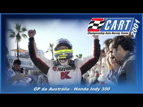CART 2001 - GP da Austrália - Honda Indy 300 Surffers Paradise - 19ª etapa - Rede Record