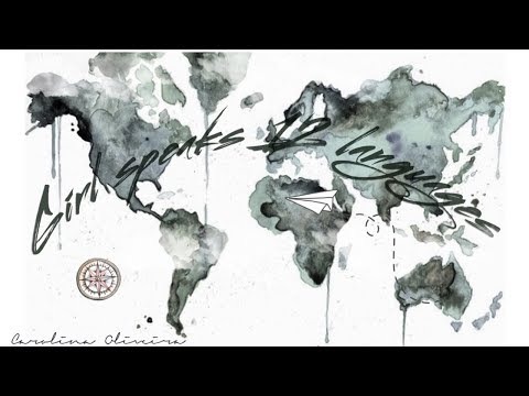 Carolina Oliveira- Girl speaks 12 languages.