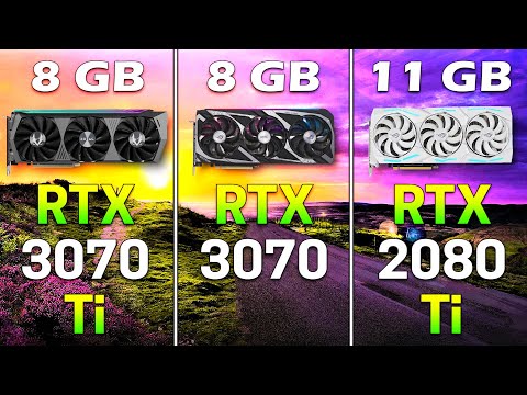 RTX 3070 Ti vs RTX 3070 vs RTX 2080 Ti | PC Gaming Benchmark Tested