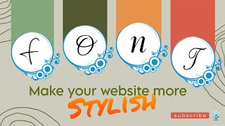 Download lagu HTML & CSS Tutorial - How to add custom Google Fonts to your Website 2023 mp3
