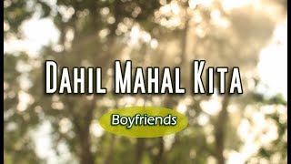 Dahil Mahal Kita - Boyfriends (KARAOKE)