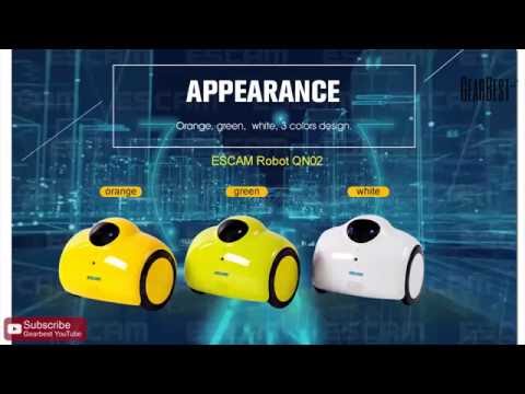 ESCAM Robot QN02 Smart WiFi IP Camera - Gearbest.com