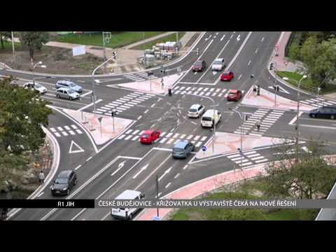 ČESKÉ BUDĚJOVICE: Křižovatka u výstaviště čeká na nové řešení (R1 JIH)
