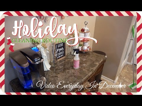 VLOGMAS #22 | HOLIDAY CLEANING | CLEAN CLEAN CLEAN...