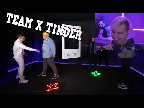 MANDZIO OGLĄDA TEAM X TINDER W PRAWDZIWYM ŻYCIU!
