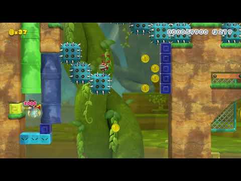 Bluestone Rainforest (Super Mario Maker 2)