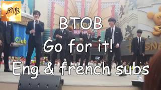 BTOB Go for it! english lyrics live japanese song 2016  💋 비투비 24/7 twenty four/ seven soon!