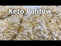 HOW TO MAKE KETO PALITAW A FILIPINO DESSERT