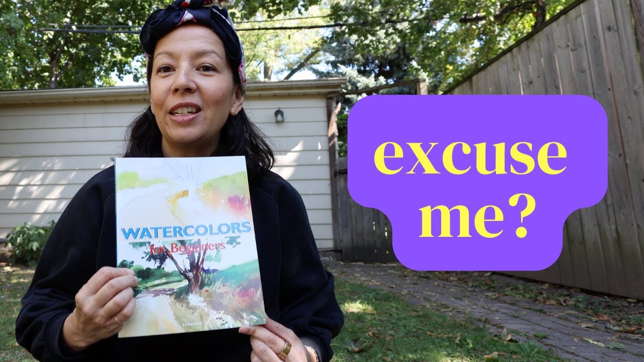 This Vintage Beginner Watercolor Book Is DIABOLICAL. Here's a Modern Book Instead