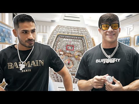 TOGI COIN FLIPS FOR DOUBLE OR FREE RICHARD MILLE