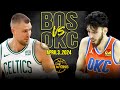 Boston Celtics Vs OKC Thunder Full Game Highlights April 3 2024 FreeDawkins
