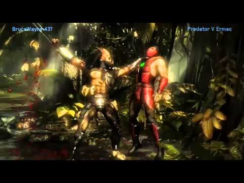 "Go To Sleep" Mortal Kombat X The Predator Vs Ermac Combo Compilation