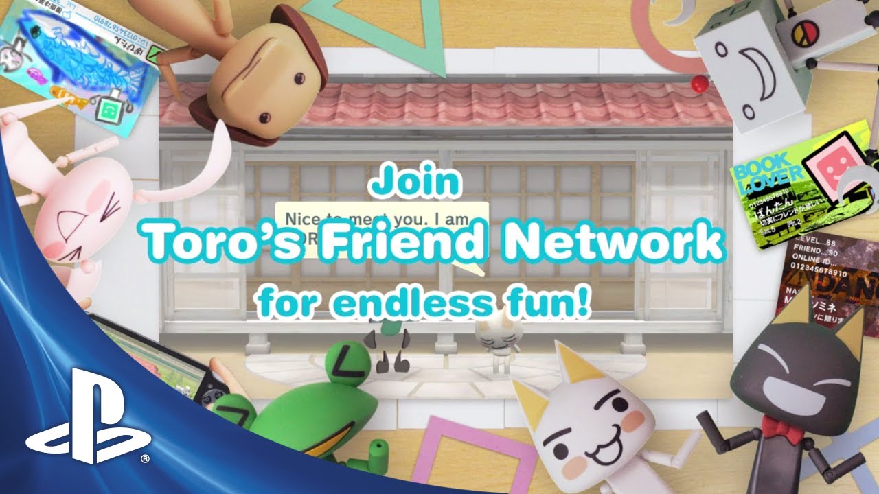 Toro’s Friend Network, Paint Park Plus Out Tomorrow on PS Vita