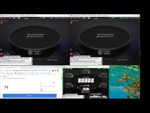 #34 500NL Zoom PokerStars Live Play & Explain w/ Commentary - Jarretman
