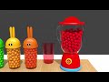 Learn Colors Numbers Wooden Slider Tumbling Toys Preschool Kids Learning 3D Educational Toddler