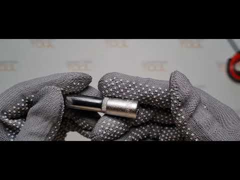 Головка торцевая 6-гранная удлиненная 1/4" 7 мм YATO (YT-1418) 50 мм Головка торцевая 6-гранная удлиненная 1/4" 7 мм YATO (YT-1418) 50 мм