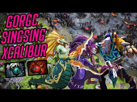 70 MMR Game - Gorgc Naga with Sing and Excalibur