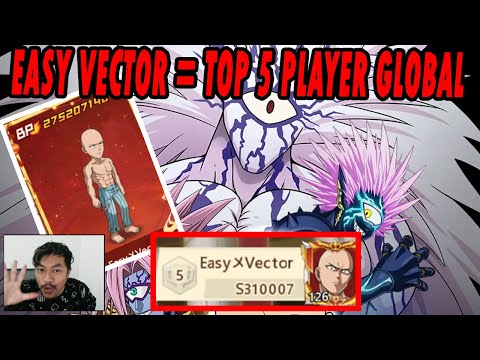 🔥🔥TOP 5 PLAYER DI SERVER SEA!! EASY VECTOR DAMAGER NYA RATUSAN JUTA! - ONE PUNCH MAN The Strongest