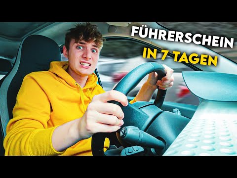 Auto Führerschein in 7 Tagen versuchen (Selbstexperiment)