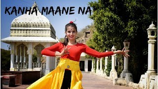 KANHA MAANE NA(FEMALE) | Contemporary Dance Video |TANISHKA SUTRAKAR|DANCE CHANNEL