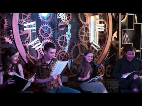 "Omoara si te scot la cină", spectacol-lectură de Aron Rudics