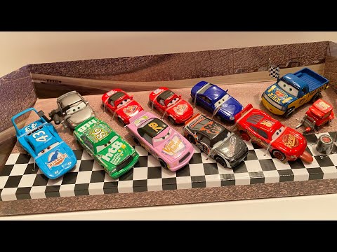 Disney Pixar Cars Piston Cup Race 11 Pack 2021 Finish Line Lightning McQueen Unboxing and Review