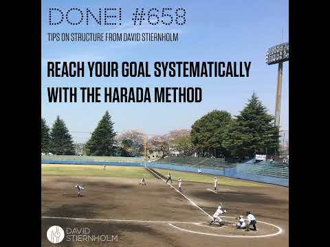 Đạt được mục tiêu của bạn một cách có hệ thống với đoạn giới thiệu phương pháp Harada
