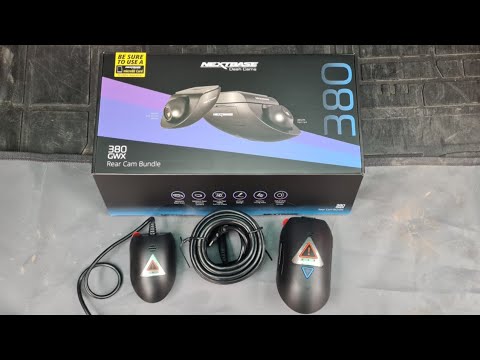 nextbase 380gwx + rear camra with parking mode & App set up