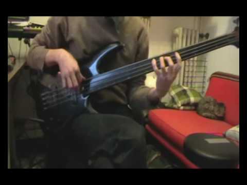 Ibanez SR2040E DB 1989 Fretless Bass Made in Japan w/Mono case, Power Curve System, Bartolini active pickups image 15